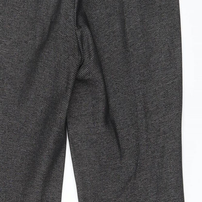 Womens UK Size 10 NEXT Regular Fit  Black Trousers