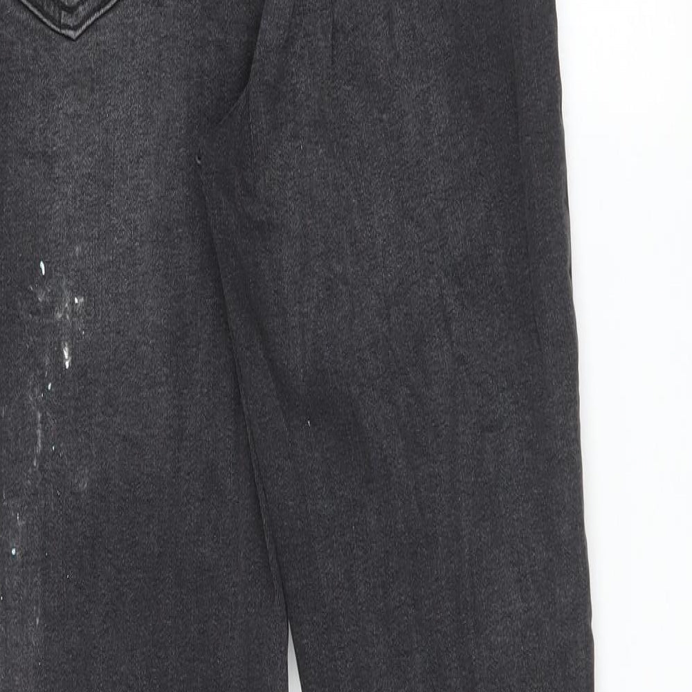 DENIM CO  Womens Black   Skinny Jeans Size 10 L27 in