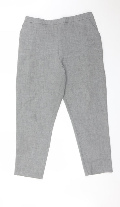 F&F Womens Grey   Trousers  Size 18 L26 in