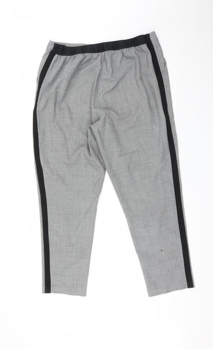 F&F Womens Grey   Trousers  Size 18 L26 in