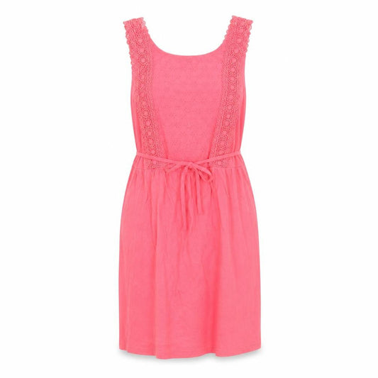 Front view of Atmosphere women’s pink a-line, size UK 10