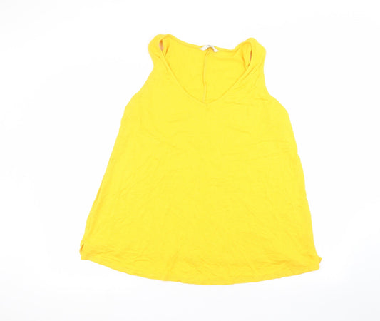 George Womens Yellow   Basic T-Shirt Size 18