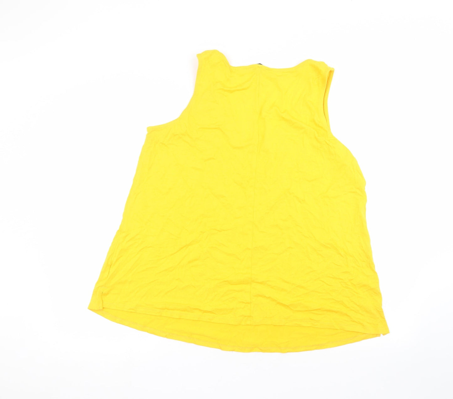 George Womens Yellow   Basic T-Shirt Size 18