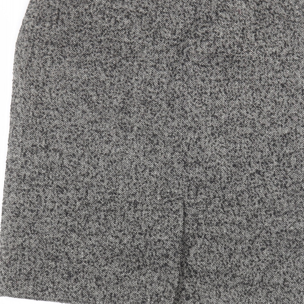 paul separates Womens Grey   A-Line Skirt Size 12