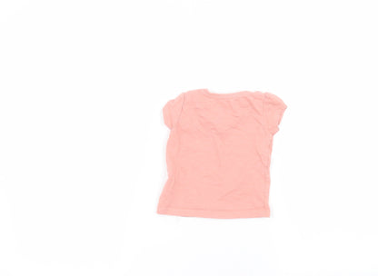 Primark Baby Pink   Basic T-Shirt Size 6-9 Months