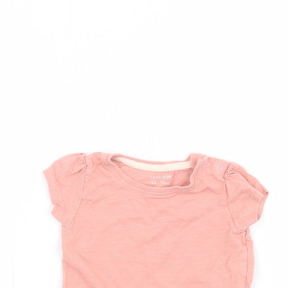 Primark Baby Pink   Basic T-Shirt Size 6-9 Months
