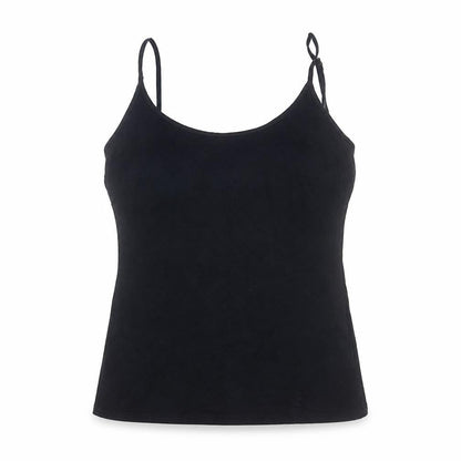 Womens UK Size 14 Preworn Black Basic T-Shirt