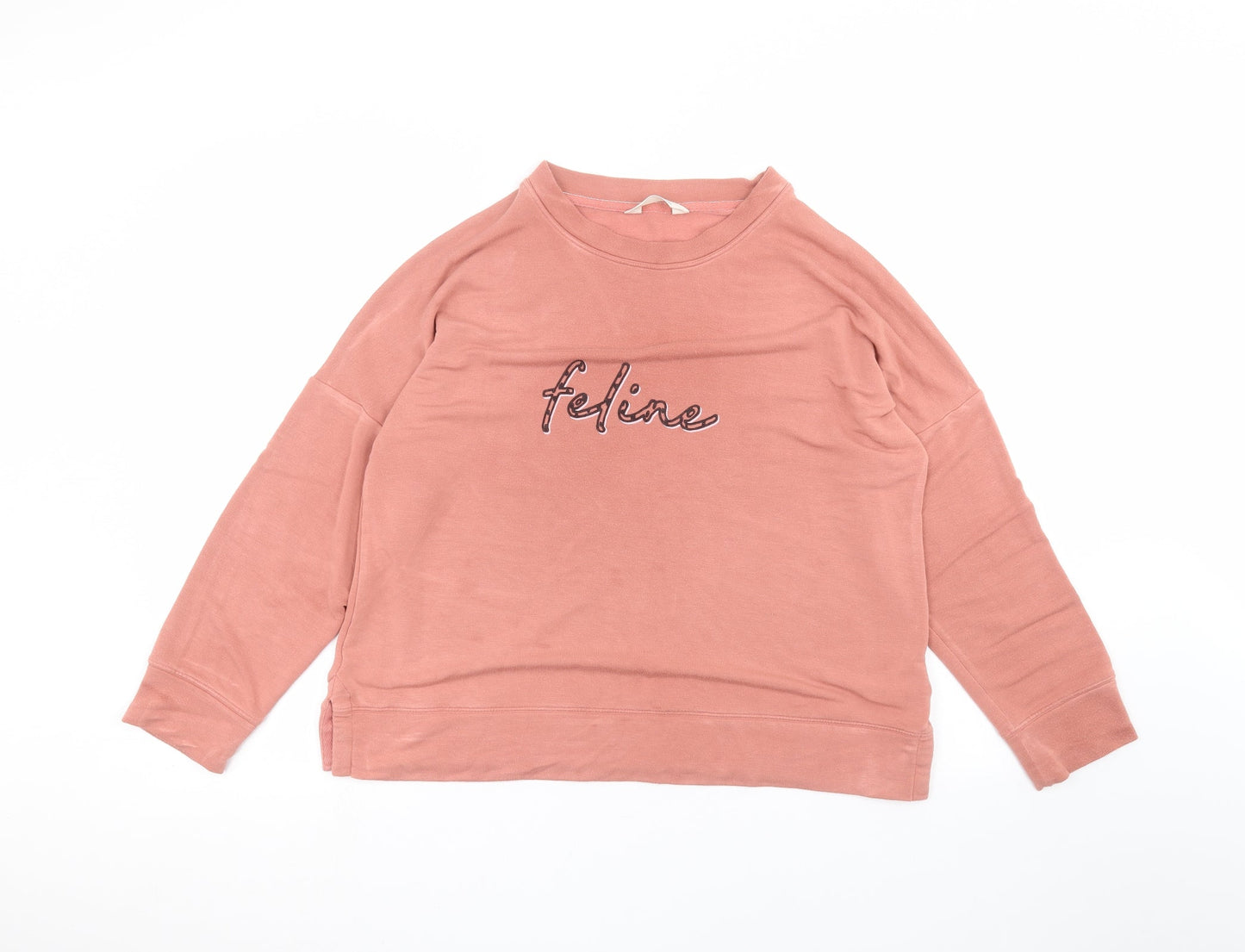 Womens UK Size 14 Marks and Spencer Pink Pullover Jumper