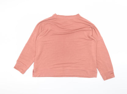 Womens UK Size 14 Marks and Spencer Pink Pullover Jumper