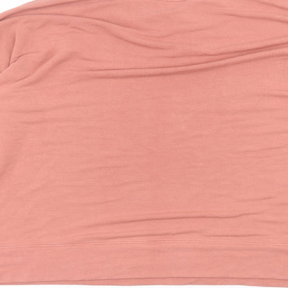 Womens UK Size 14 Marks and Spencer Pink Pullover Jumper