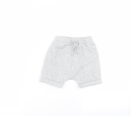 Matalan Baby Grey   Cropped Trousers Size 12-18 Months