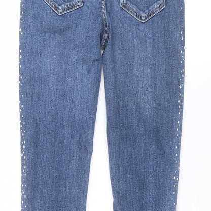 H&M Girls Blue   Skinny Jeans Size 11-12 Years