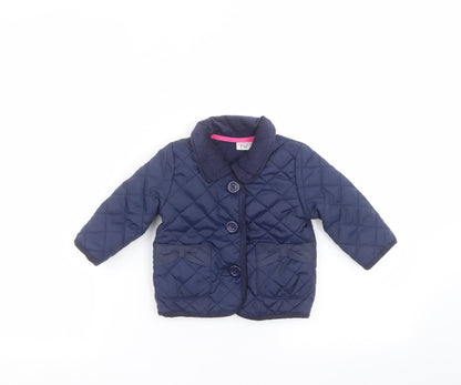 F&F Baby Blue   Pea Coat Coat Size 6-9 Months