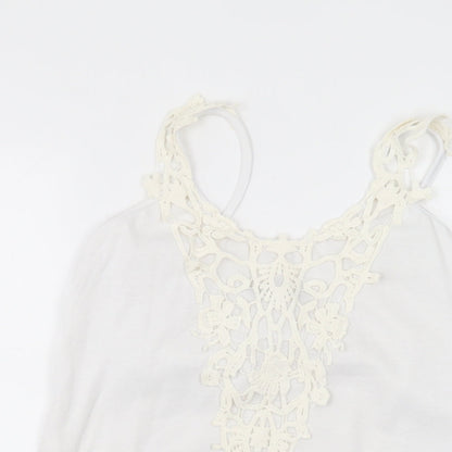 Zanzea Womens White   Basic T-Shirt Size M