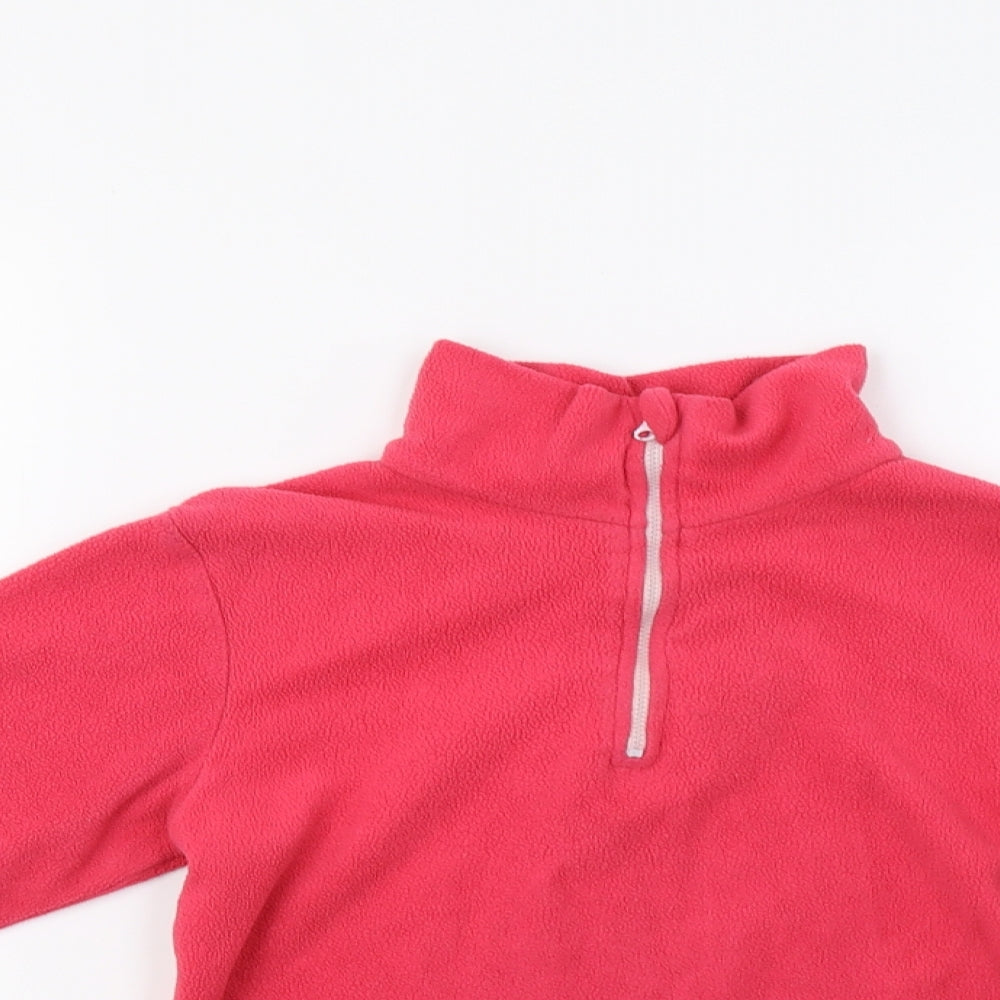 Campri Girls Pink   Henley Sweatshirt Size 11-12 Years