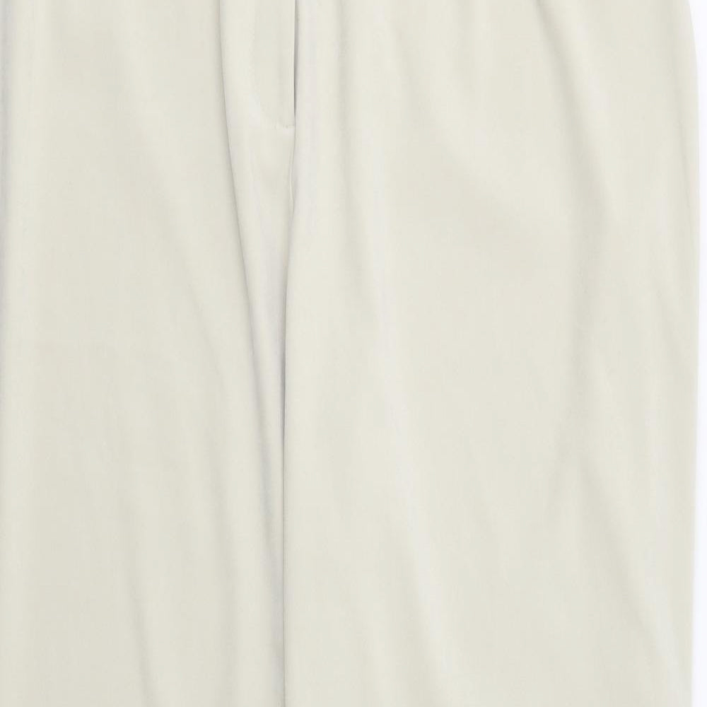 Womens UK Size 26 ELVI Regular Fit  Beige Trousers