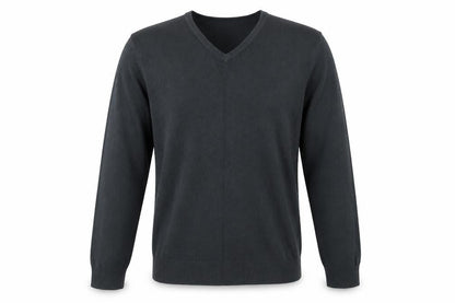 Front view of Peacocks men’s grey jumper, size L