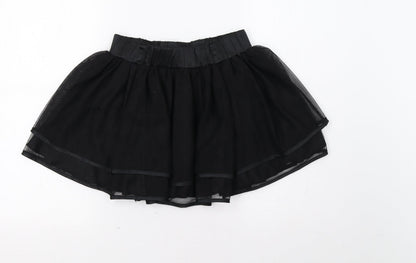 Coolcat girls Girls Black   Pettiskirt Skirt Size 14 Years
