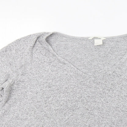 Womens UK Size M H&M Grey Pullover Jumper