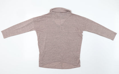 Womens UK Size M New Look Pink Pullover Jumper