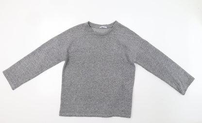 Womens UK Size S Zara Grey Pullover Jumper