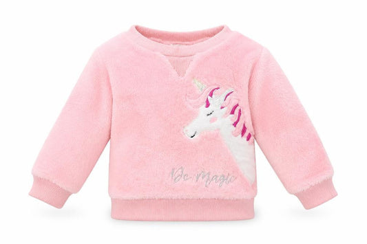 Very Baby Pink   Pullover Jumper Size 9-12 Months  - Unicorn