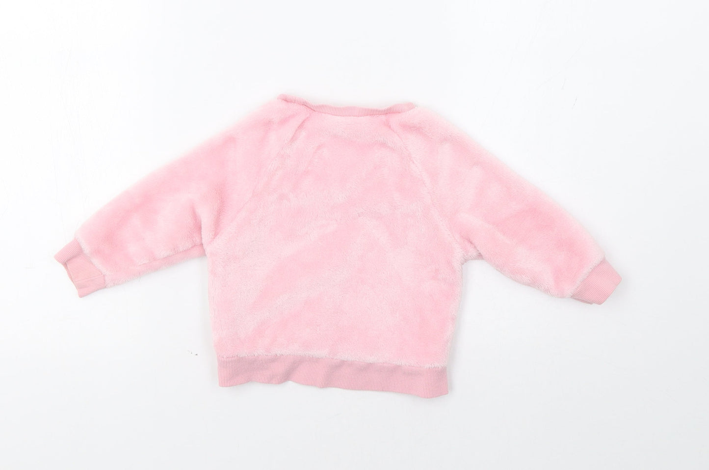 Very Baby Pink   Pullover Jumper Size 9-12 Months  - Unicorn