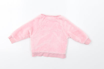 Very Baby Pink   Pullover Jumper Size 9-12 Months  - Unicorn