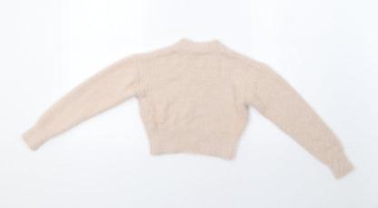 New Look Girls Beige   Pullover Jumper Size 10-11 Years