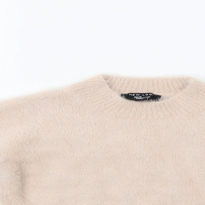 New Look Girls Beige   Pullover Jumper Size 10-11 Years