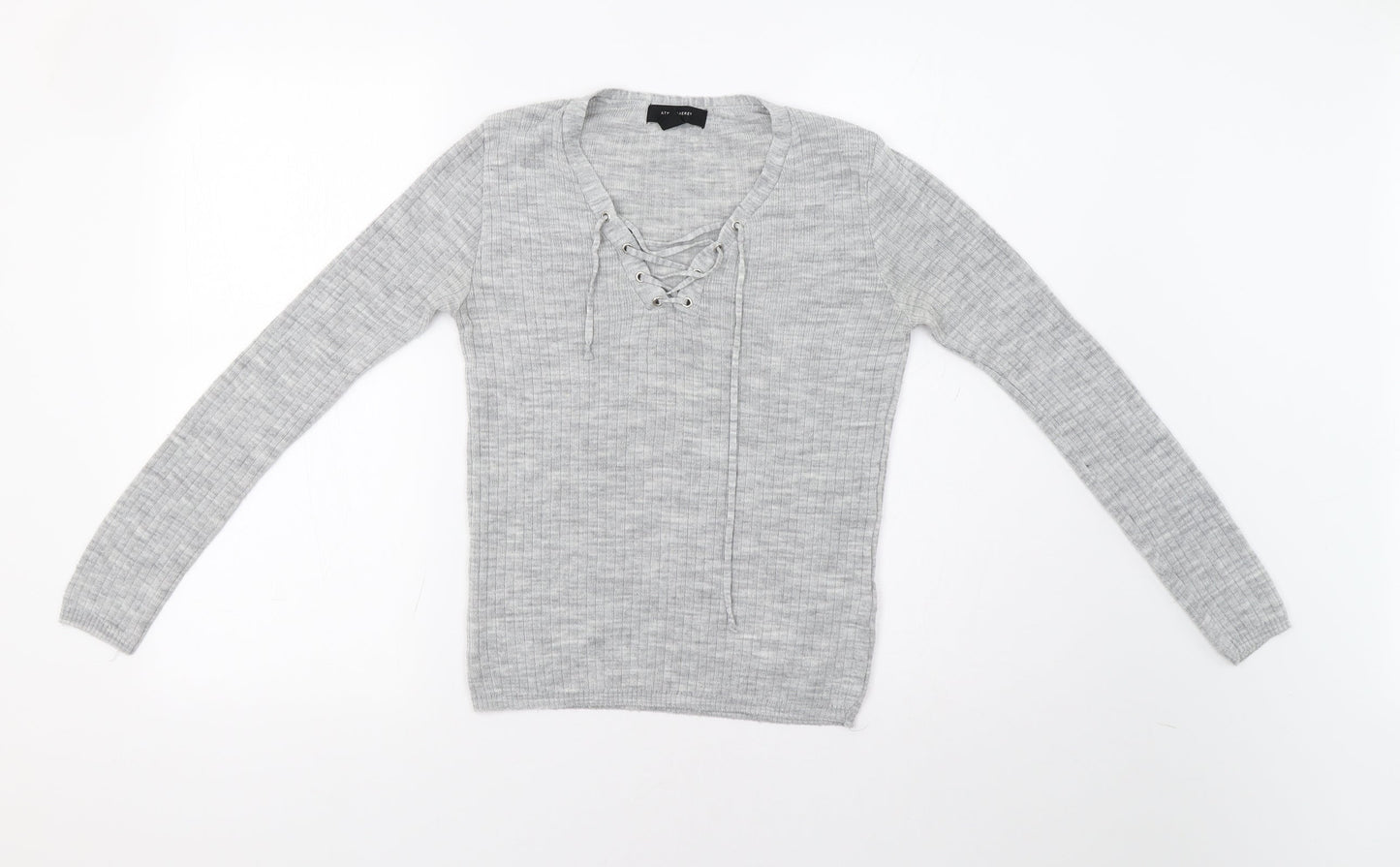 Primark Womens Grey   Pullover Jumper Size 10