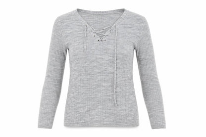 Womens UK Size 10 Primark Grey Pullover Jumper