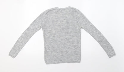 Primark Womens Grey   Pullover Jumper Size 10