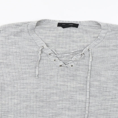 Primark Womens Grey   Pullover Jumper Size 10