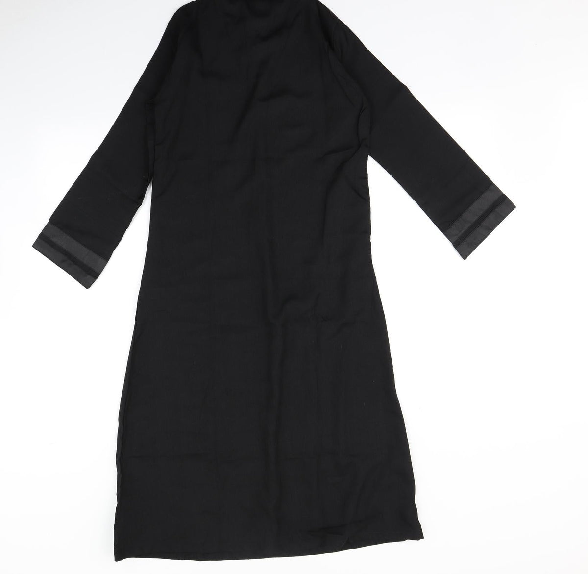 Back view of Raheem women’s black a-line, size UK 42