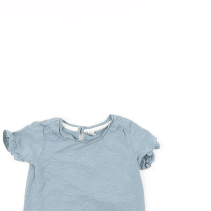 TU Girls Blue   Basic T-Shirt Size 3-4 Years