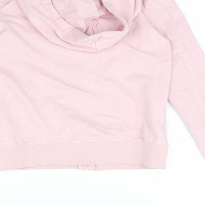 Brand and care label for Everme women’s pink full zip, size XS