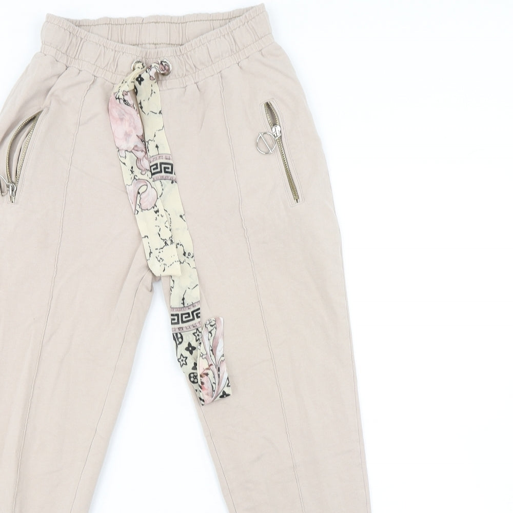 The wess Womens Beige   Trousers  Size S L29 in