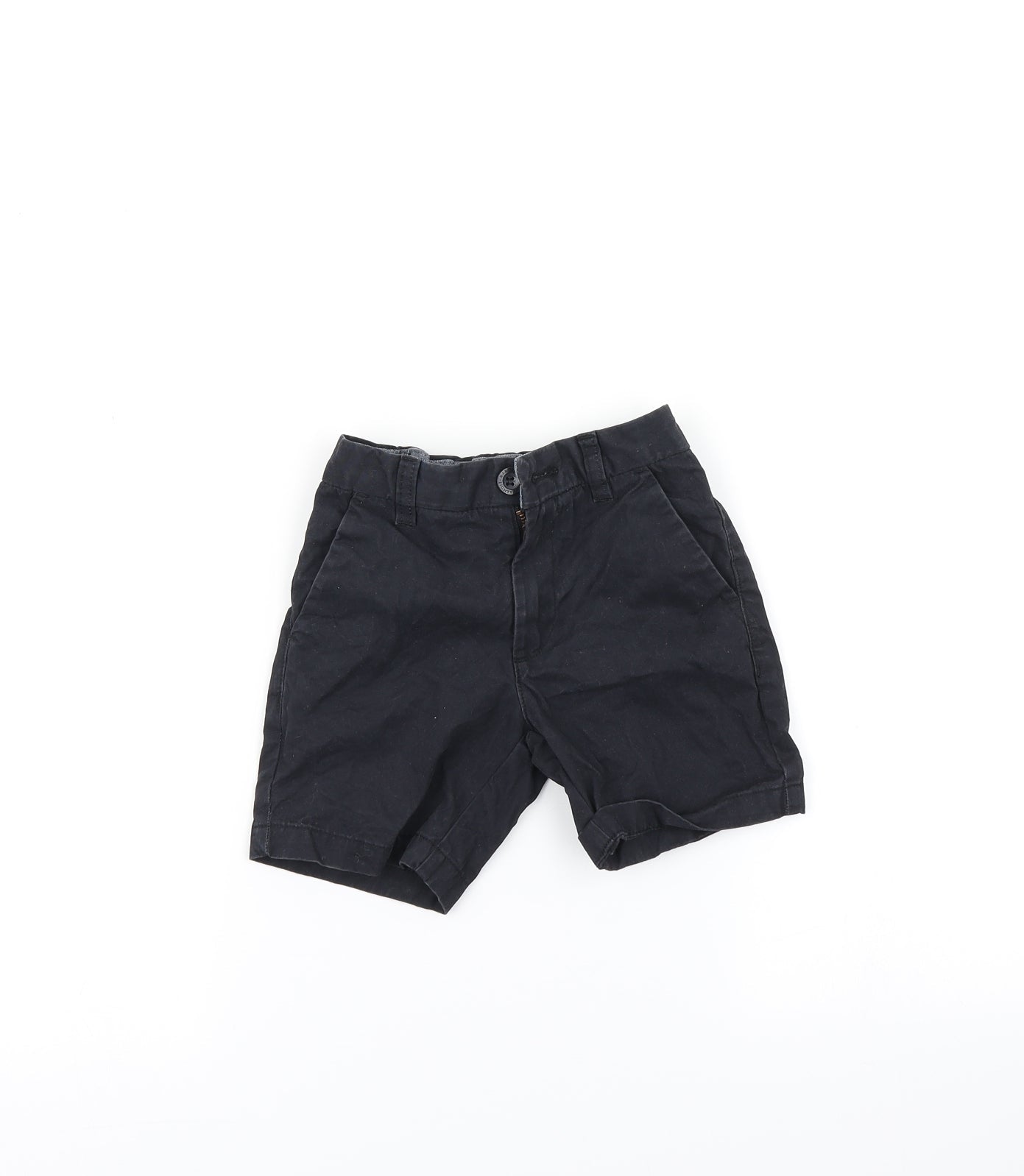 NEXT Boys Black   Chino Shorts Size 5 Years