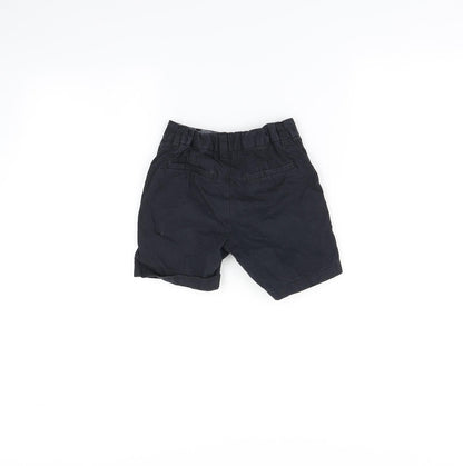 NEXT Boys Black   Chino Shorts Size 5 Years