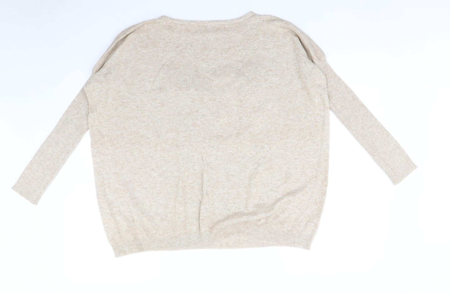 Mirami Womens Beige   Pullover Jumper Size M