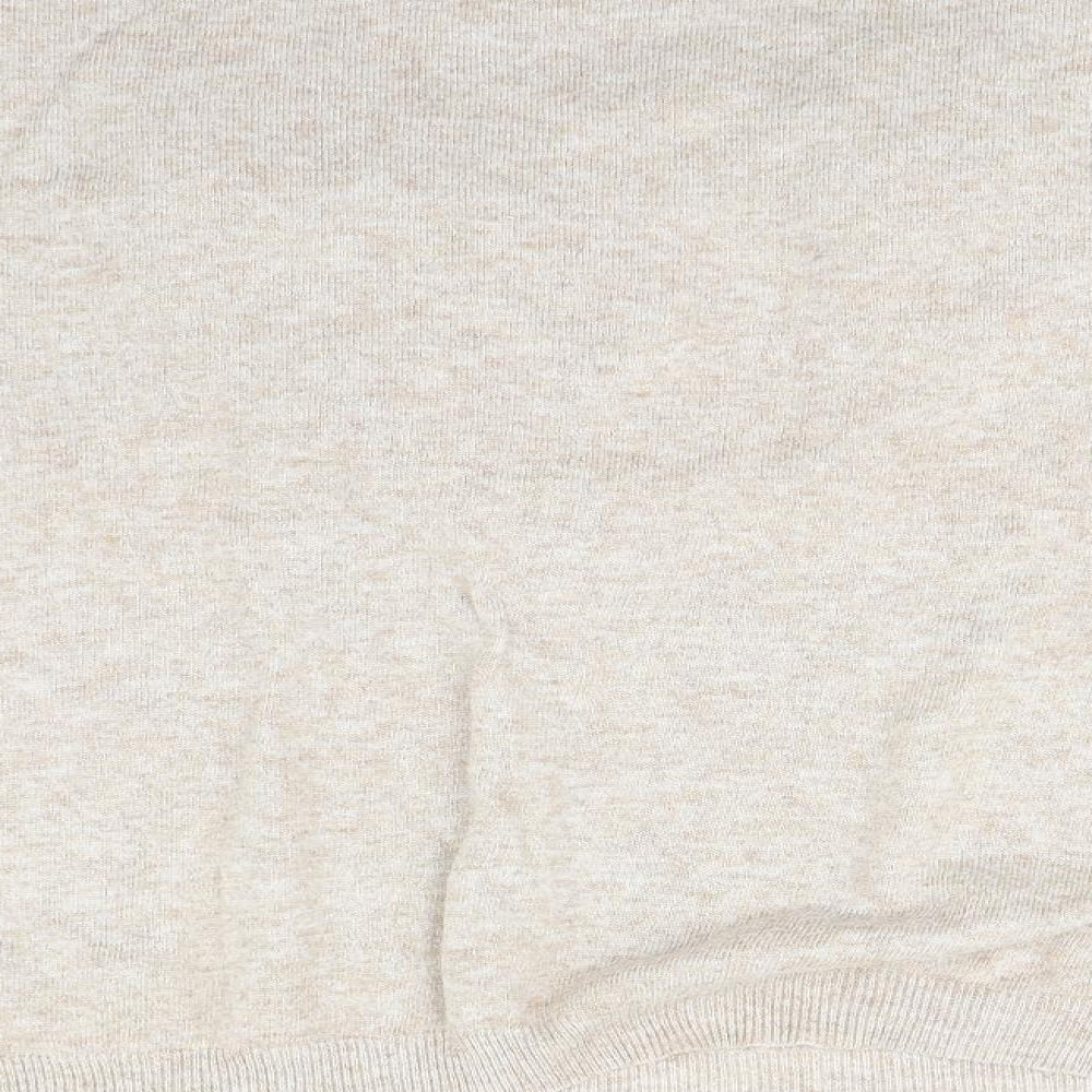 Mirami Womens Beige   Pullover Jumper Size M