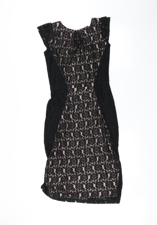 NEXT Womens Black   Bodycon  Size 12