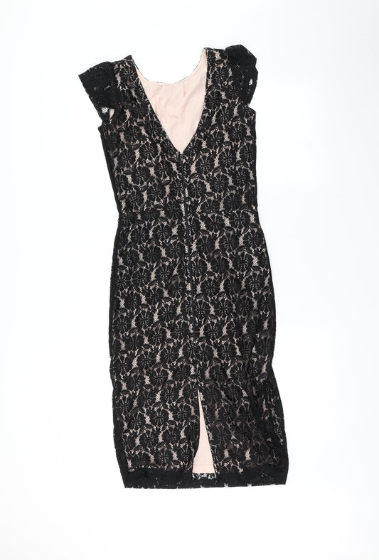 NEXT Womens Black   Bodycon  Size 12