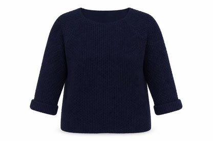 Womens UK Size L Simply Stock Shop Blue Pullover Jumper