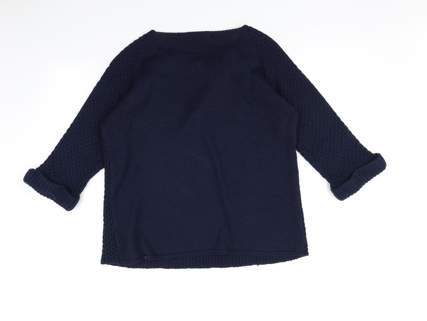 Womens UK Size L Simply Stock Shop Blue Pullover Jumper