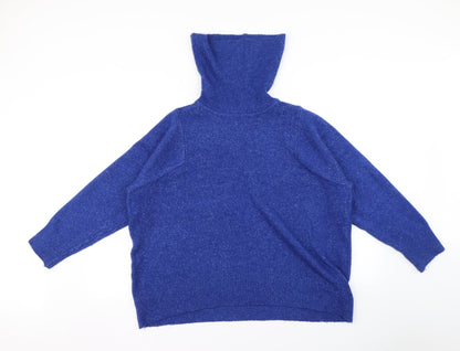George Womens Blue   Pullover Jumper Size M