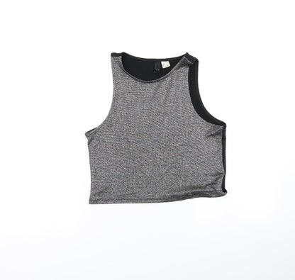 Womens UK Size M H&M Grey Camisole T-Shirt
