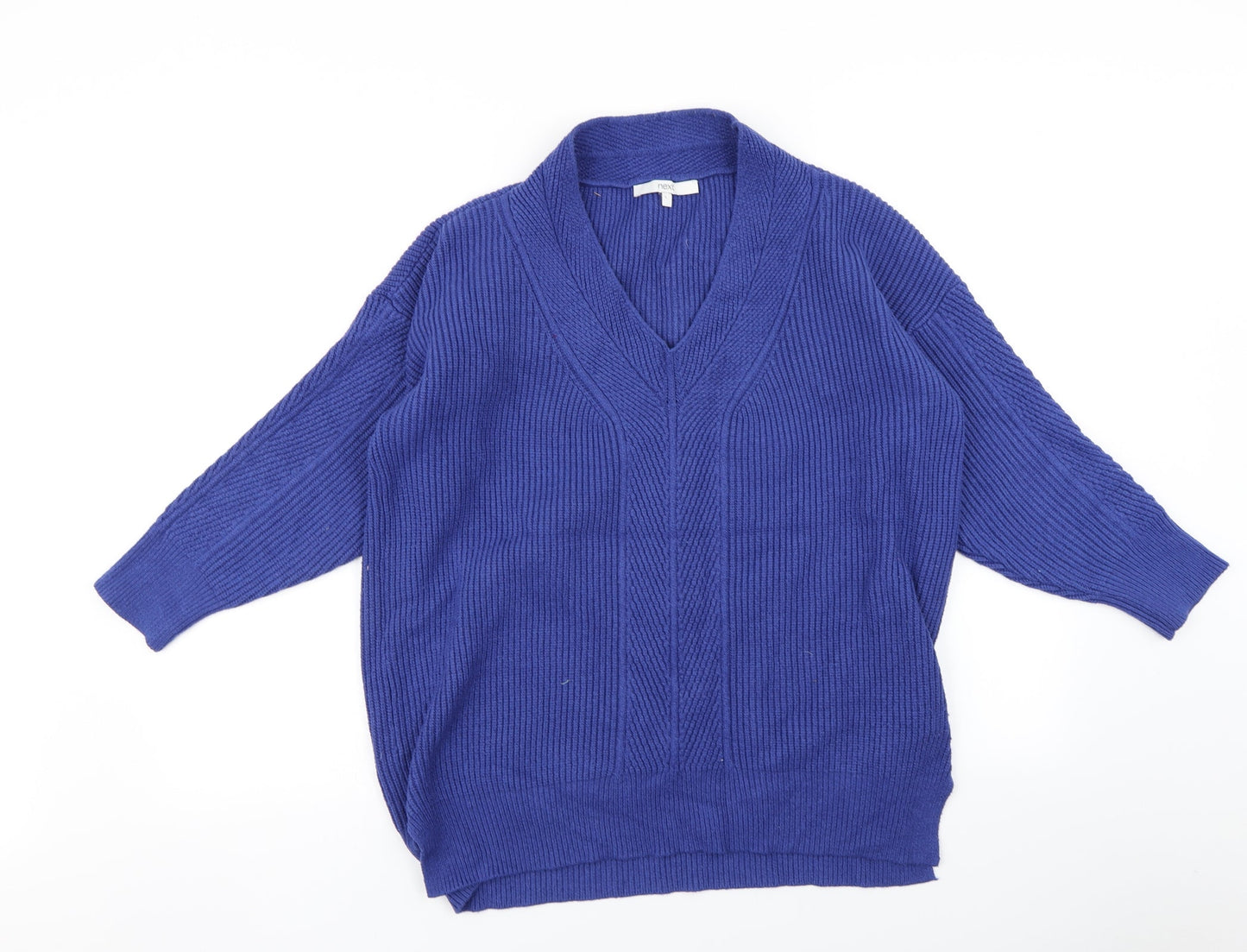 Womens UK Size L NEXT Blue Pullover Jumper
