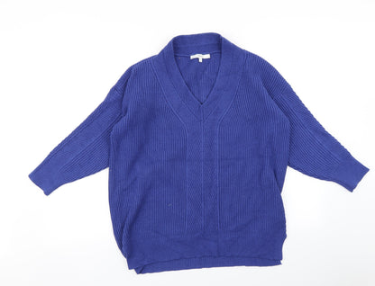 Womens UK Size L NEXT Blue Pullover Jumper